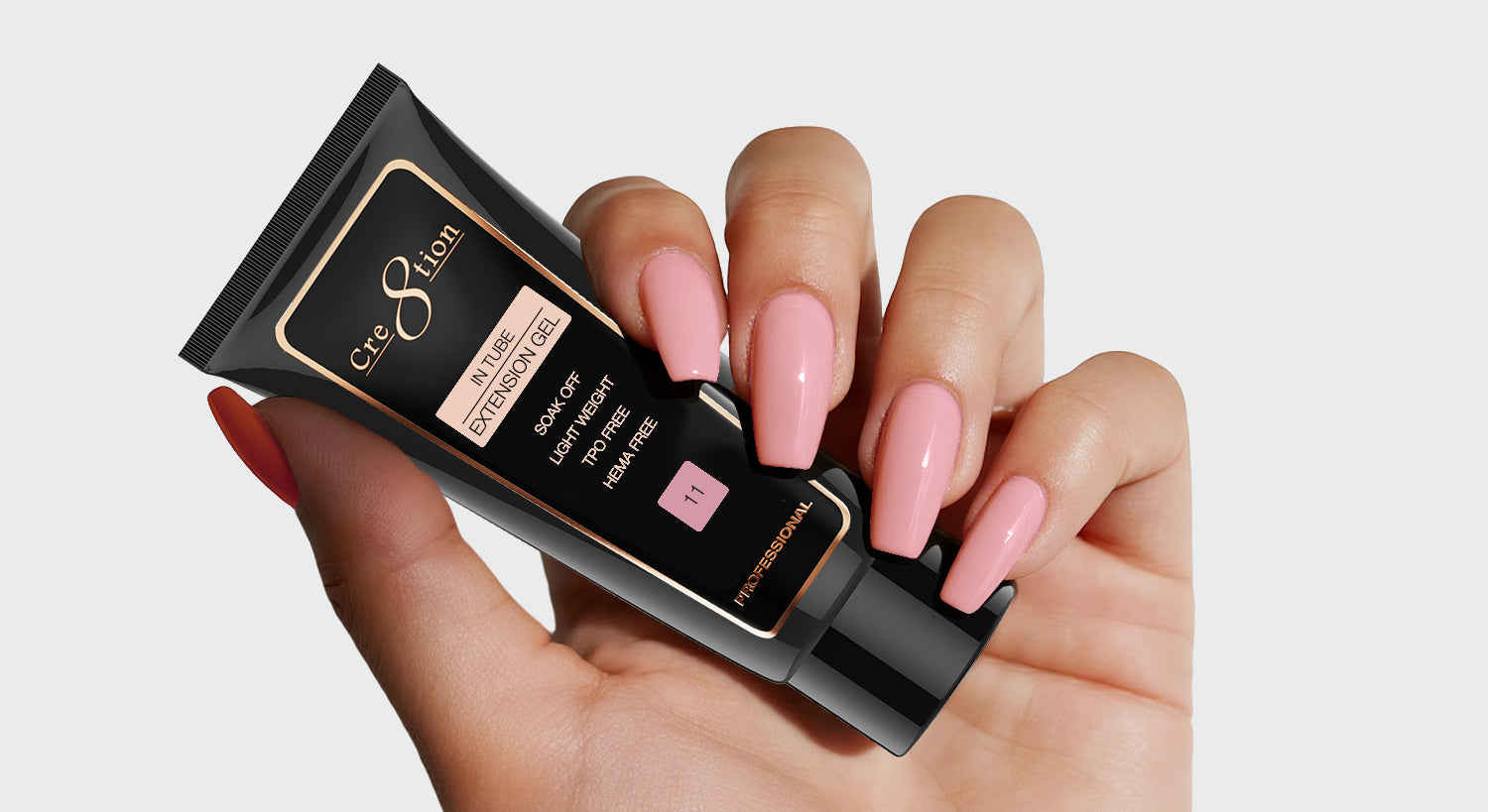 Cre8tion Poly Gel-Extension Gel In Tube 2oz - 11