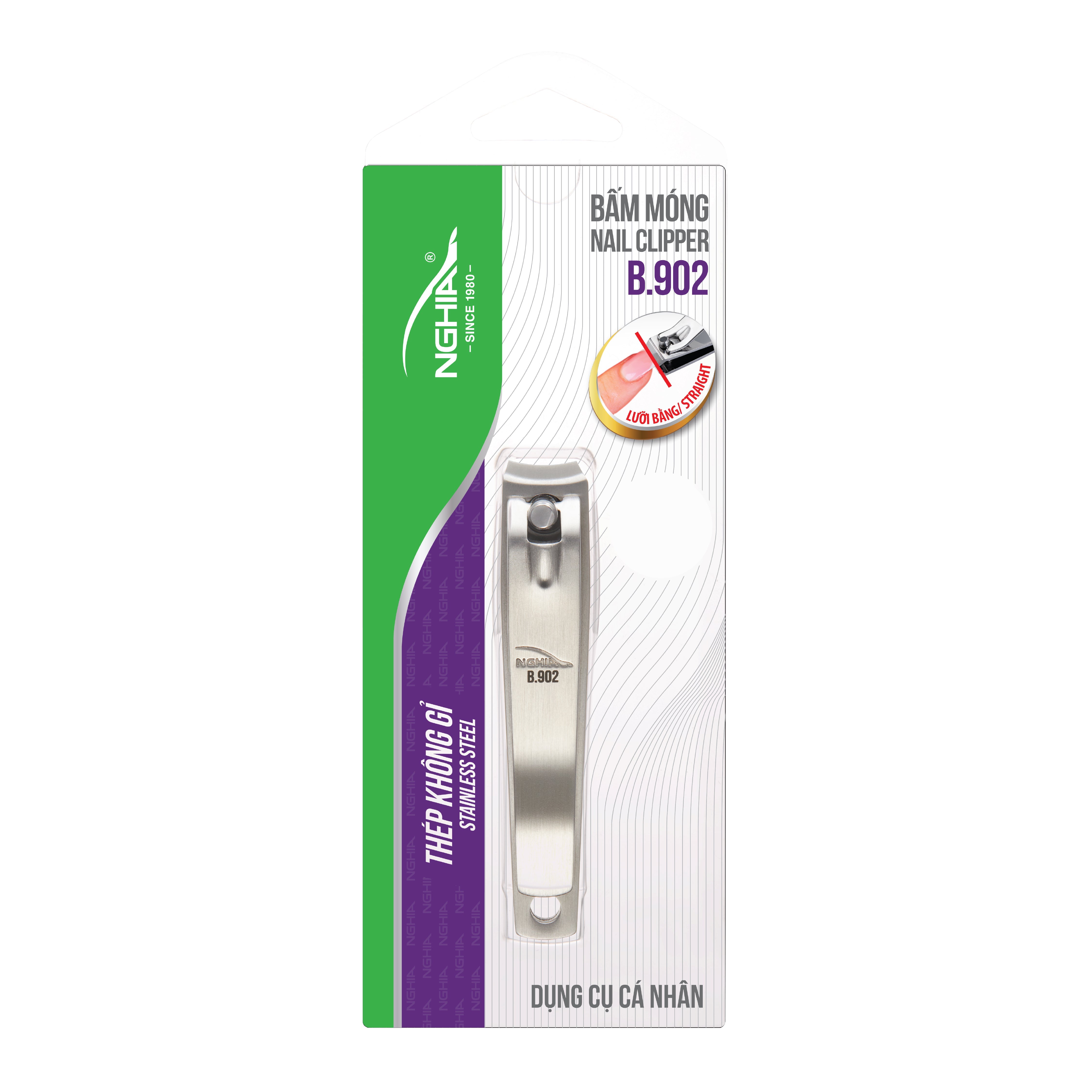 NGHIA Nail/Acrylic Nipper - M-03 (Stainless Steel)