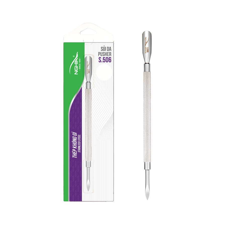 NGHIA Straight Head Tweezer - N-406 (Stainless Steel)